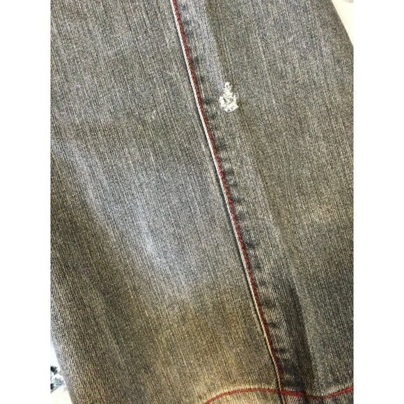 COOGI Mens Jeans Rainbow Stripe Embroidered Pockets Baggy Hip Hop Size 36 x 34 - Picture 13 of 14